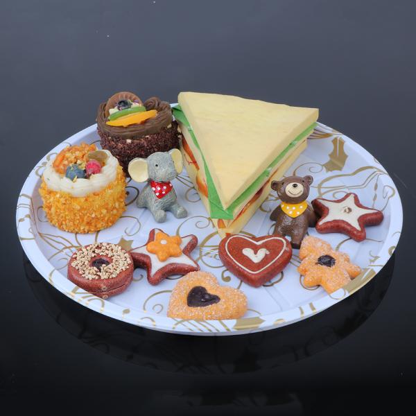 FDA Plastic Pastry Packaging 29x2cm Disposable Sushi Trays