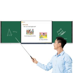 Custom Lcd 4k UHD I3 I5 I7 All in One Smart Digital Interactive White Board