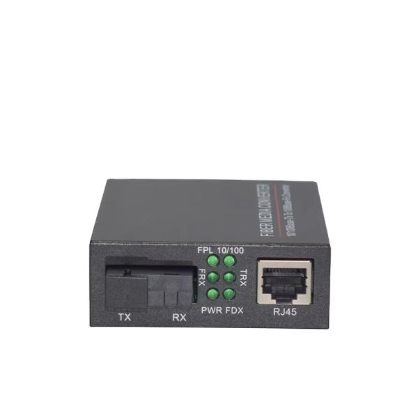 BIDI WDM Single Fiber Optic Media Converter 10/100M 1310/1550nm 20km SFP Optical Equipment