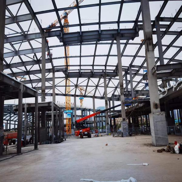 Galvanized Steel Structure Building Customized For Building Requirements