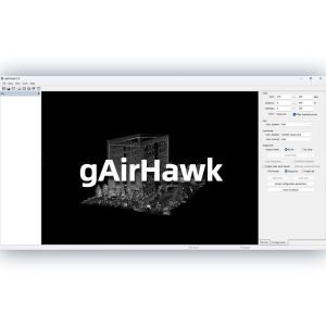 gAirHawk 5.0 Software-One Key Point Cloud Processing Software