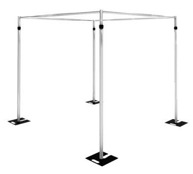 High Quality Pipe And Drape System Rubber Base Weights Enhancing Stability For Weddings and Corporate Events