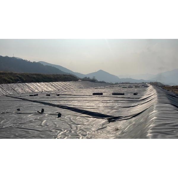 Tailings Management Solution HDPE Smooth Geomembrane with Excellent Chemical Resistance and High Temperature Resistance