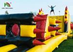 EN14960 Inflatable Sports Games / Inflatable Obstacle Course With CE Blower