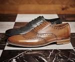 Customized Men'S Wedding Dress Shoes Handmade Full Grain Leather Goodyear Welted