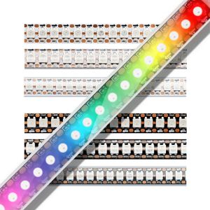 China Flexible Digital LED Pixel Strip Light Smd 5050 RGB Inner IC Ws2812b wholesale