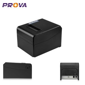 Desktop 80mm Thermal Printer Easy Loading Support Multi Languages