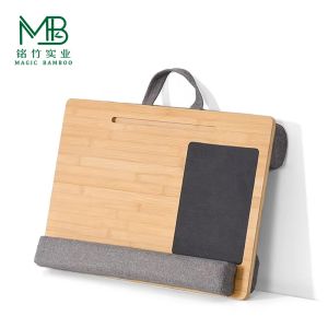 Lightweight Bamboo Laptop Lap Desk for Home Office
