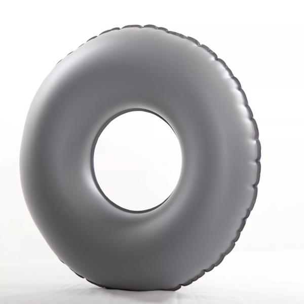 Quality Nylon Inflatable Ring Donut Cushion PVC , Manual Inflatable Donut Cushion for sale