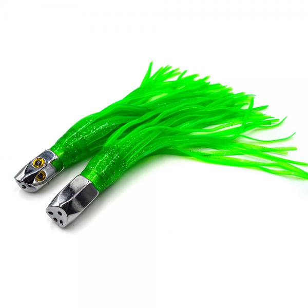 Quality CHOCT4 CHOCT4 Copper head trolling lure PVC skirts big game 21cm fishing lure squid/octupus fishing bait for sale