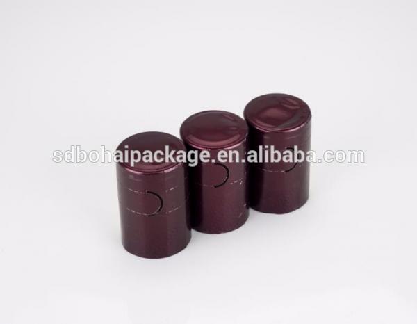 heat shrink capsule wine bottle shrink caps hot shrinkable capsules