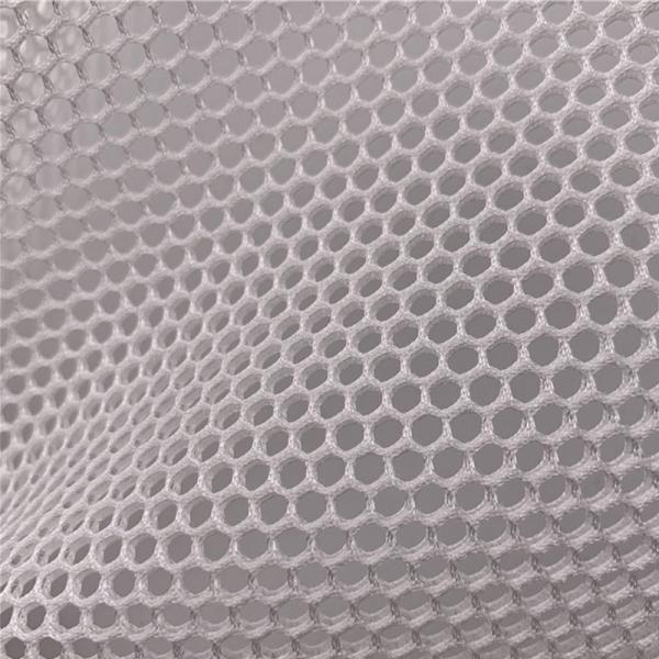 220gsm Water Resistant Air Mesh Fabric Knitted 100 Polyester Mesh For Beding