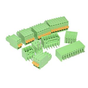 China 2.50mm Pitch Screwless Spring Crimping Pluggable PCB Terminal Blocks wholesale