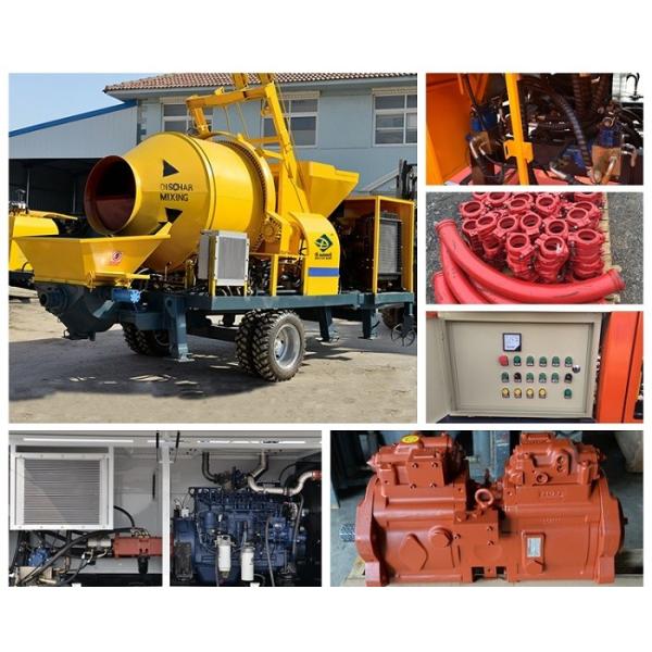 concrete mixer pump