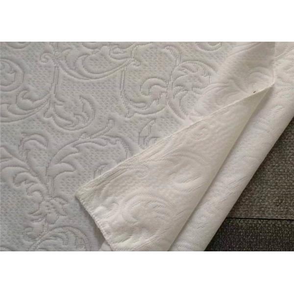 100 Recycled Elastic Polyester Fabric Knit Fabric Jacquand fashion design