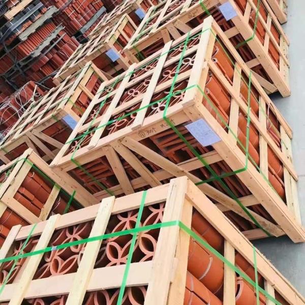Terracotta Bricks Wall Decoration Frost Resistance Chinese Classical Decorative Hollow Brick 5
