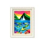 5d Deep Effect Ocean Feature Images Custom Lenticular Printing For Office /
