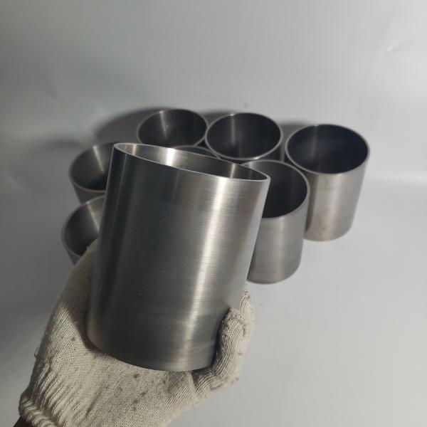 Polished Surface Pure Tungsten Crucible For High Temperature Furnace
