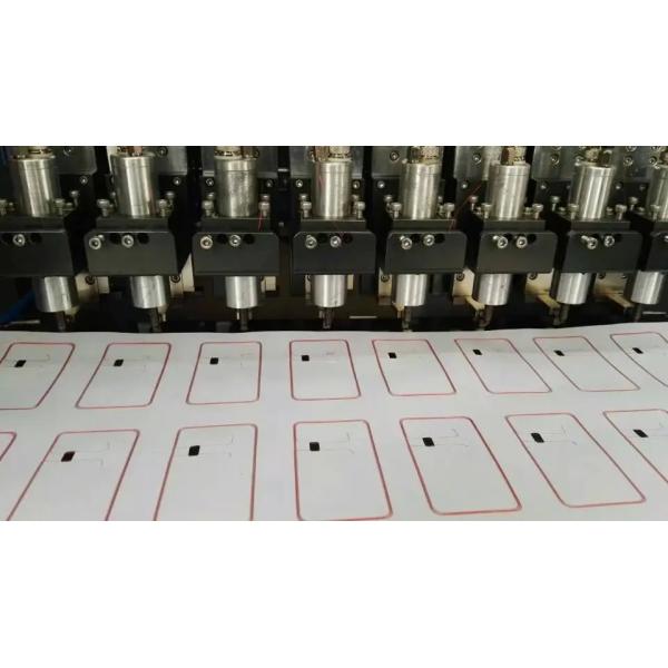 RFID Contactless Card Antenna Embedding Machine PVC card INLAY Prelam Sheet Production Machine YAE-210