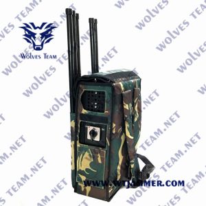 China Five Bands 2000m 90W Backpack Drone Jammer Kit on sale