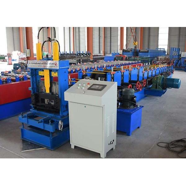 Flexible Operation Lip Channel Roll Forming Machine , C Z U Steel Roll Forming Machine