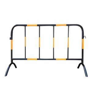 China 39'' Portable Crowd Control Fencing Barricade 200mm Galvanized Pipe wholesale
