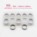 ERIKC Common Rail Lift Adjusting Shim B26 Injector Shims for Bosch Total 50