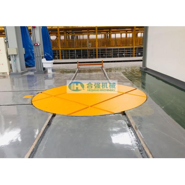3000mm Railway Bogie Turntable Manual Operation 10 Ton