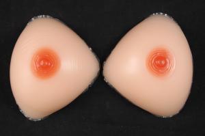 China 100% Silicone Breast Prosthesis Pump Rubber Boobs For Transgender Breast Nipple on sale