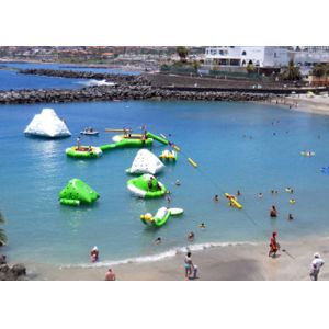 Buy cheap Sea Inflatable Floating Water Park , Commercial Ultimate Inflatable Slide Park from wholesalers
