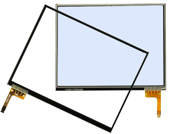 Anti Glare Ant Newton Ring 4 Wire Touch Panel LCD ITO Film ITO Glass , Sensor Touch Screen