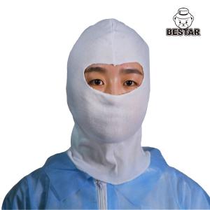 China OSFA Cotton Protective Sterile Disposable Hood White With Overlock Sewing wholesale