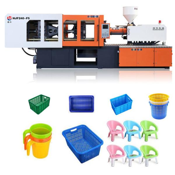 Small Plastic Injection Molding Machine Ejector Force 1-50 KN Compact Size