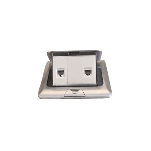 China Rj45 Pop Up Floor Socket Outlet Box With Cat 7 Network With High Performance wholesale