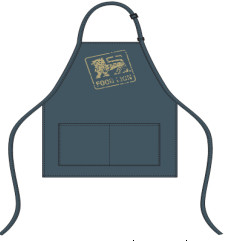China Full Butchers Aprons Waterproof With Adjustable Strap Custom Logo wholesale