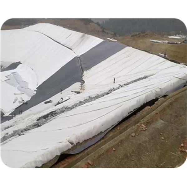 400gsm PET Polyester Nonwoven Geotextile High Strength For Civil Engineerings