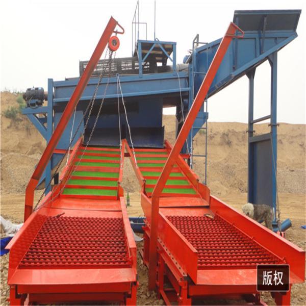 alluvial gold panning machine mobile gold mining equipment gold trommel mining machine