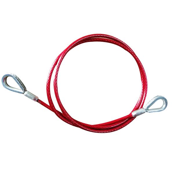 Galvanized High Carbon Steel Fall Protection Anchor Sling Cable