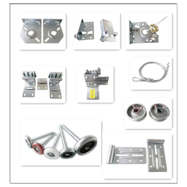 Color Coated Industrial Sectional Overhead Door , Steel Sectional Garage Doors