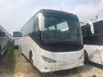 China Diesel Used Coach Bus Shenlong Brand White 50 Seat RHD Drive Mode 2018 Year wholesale