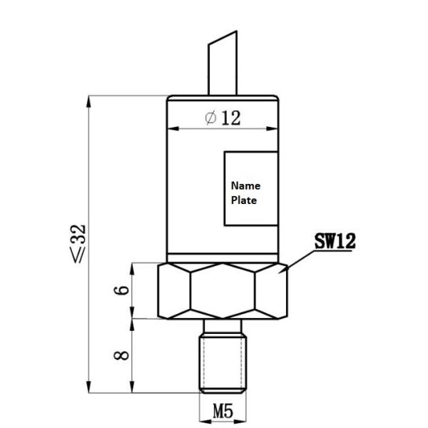 Low Temperature 16bar Pressure Transmitter Sensor For Liquid Hydrogen