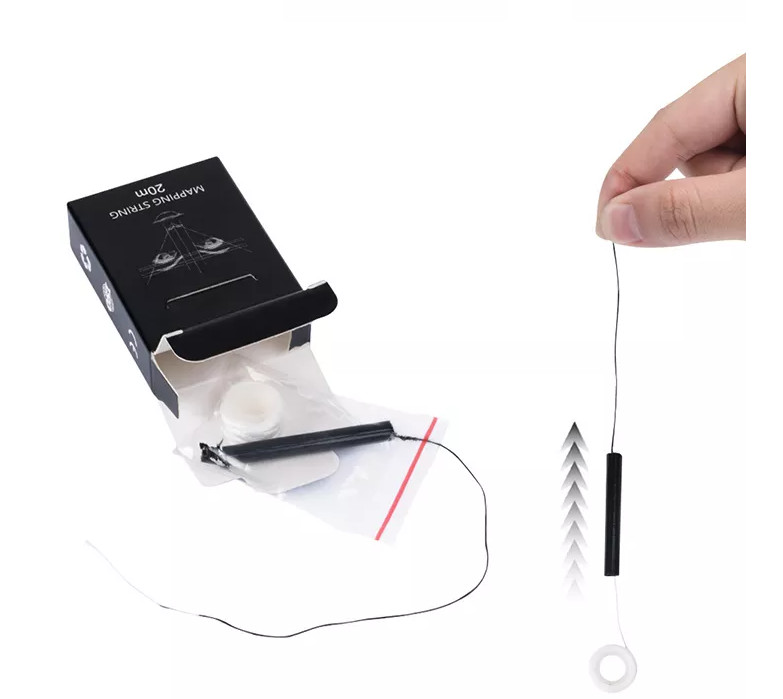 10 Meters Length Eyebrow Measuring Tool Microblading Tattoo Pre Inked Mapping