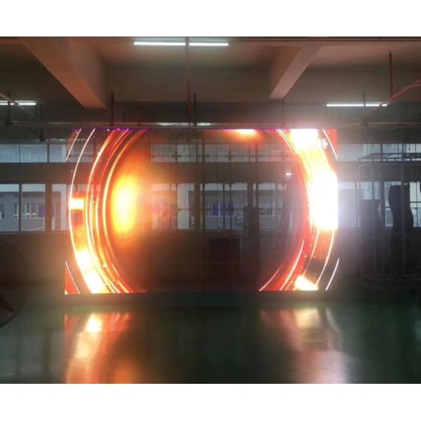 2880Hz 6500cd/m2 P7.8mm Transparent LED Display SMD2020