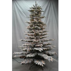 China 7.5FT Artificial Xmas Trees With 600UL Clear Lights wholesale