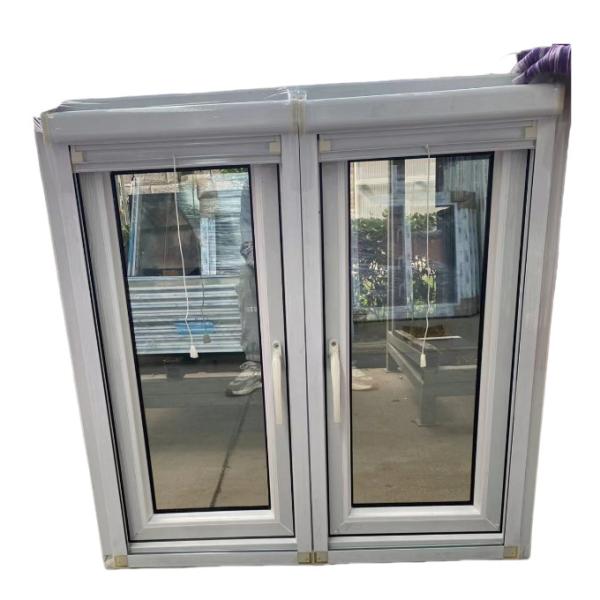 Residential Commercial Buildings Double Glazed Glass Casement Windows With Mosquito Net