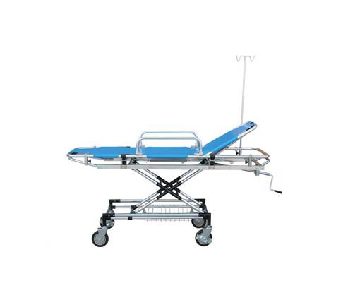 Quality First Aid Foldable Aluminum Alloy Disassemble To Use Emergency Trolley for sale