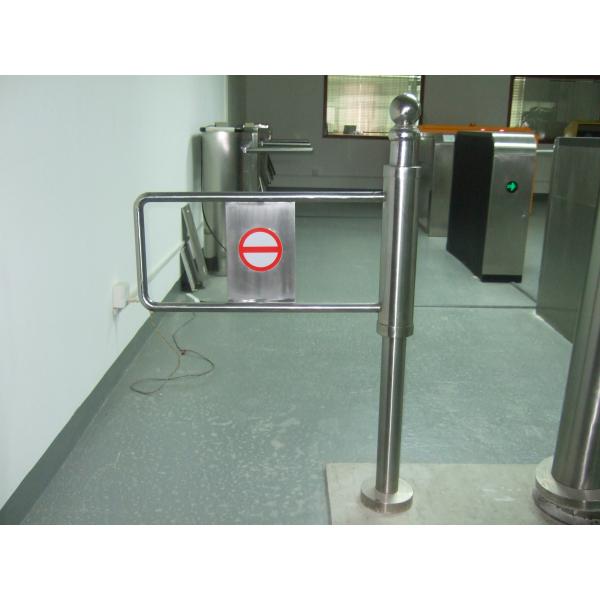 Wide Channel Swing Gate Turnstile Mechanical Opening Handicapped Application