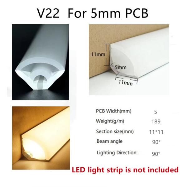 110V 127V 220V 260V Outdoor IP65 Waterproof 120leds/m SMD 2835 Led Strip Light OEM ODM