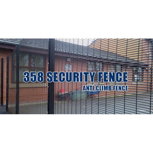8 Gauge Clear View Anti Climb 358 Security Fence For Airport 2.4m x 2.5m