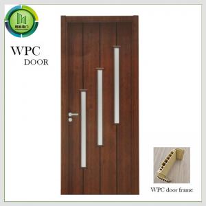 China Moisture Resistant WPC Glass Door Outward Opening Direction Kitchen Use wholesale